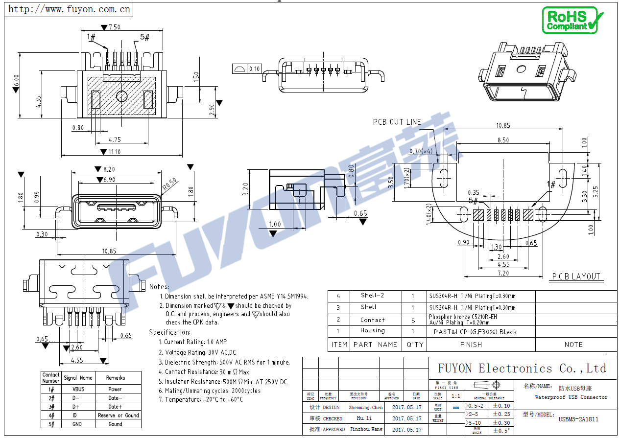 USBM5-2A1811