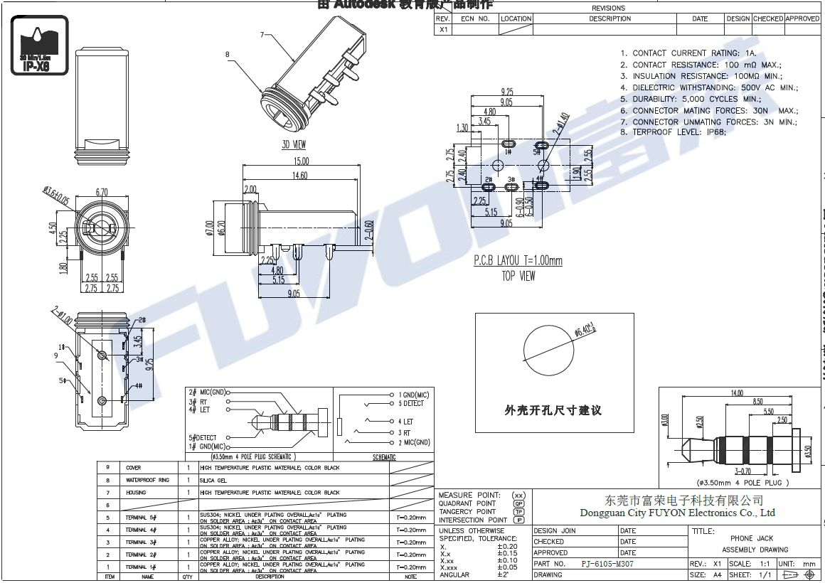 PJ-6105-M307