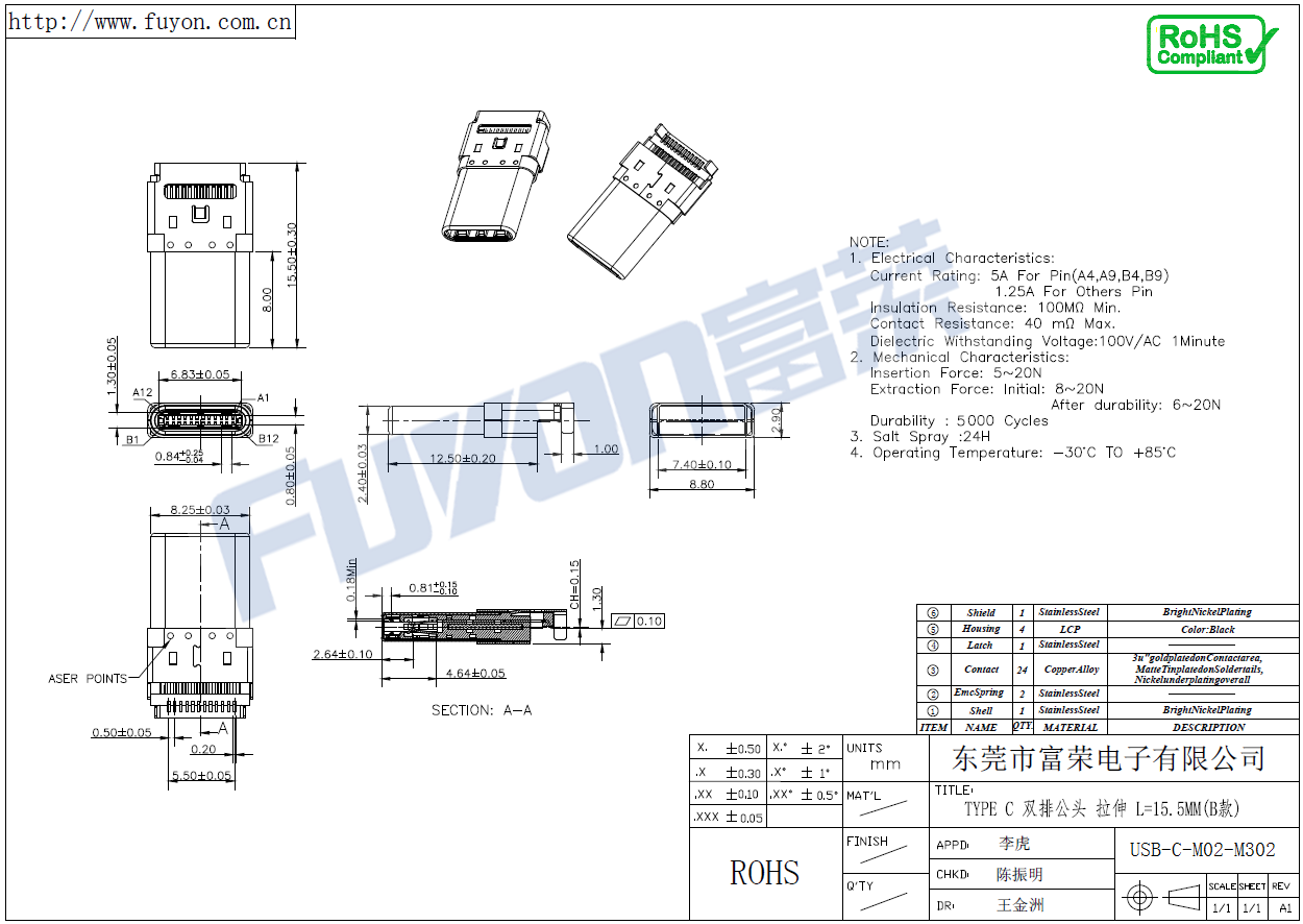 USB-C-M02-M302