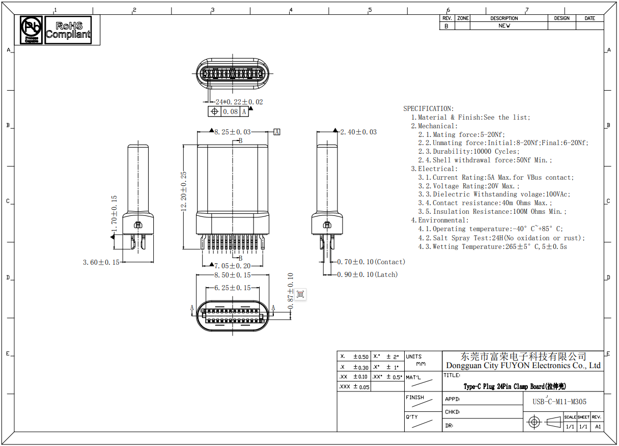 USB-C-M11-M305
