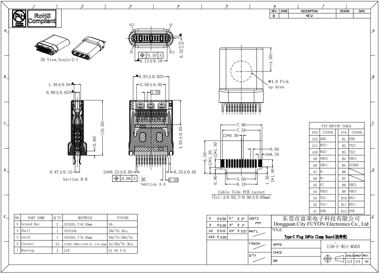 USB-C-M11-M305